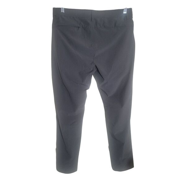 Fabletics Flat Front Ankle Length Performance Pants Men's Size 32 Gray Golf - Picture 2 of 9